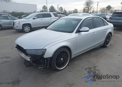 2013 Audi A4 2.0T Premium из США, поврежденный, VIN WAUAFAFL2DN042718